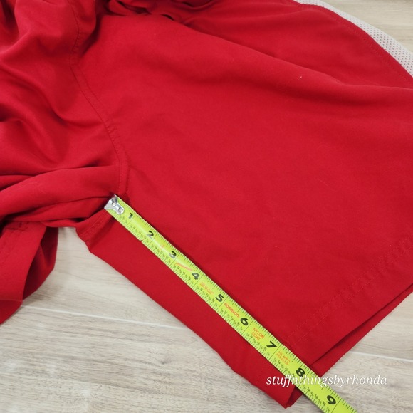 Vintage HAWAIIAN AUTHENTICS LINED Red Swim Board Shorts / Youth Size XL‎  34/36 - Picture 6 of 10